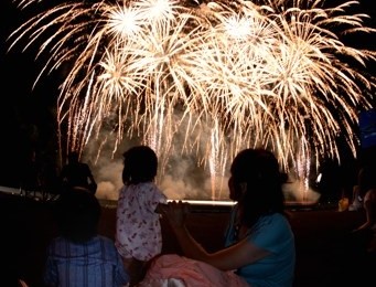 2014.8.1  大仁の花火大会に行ってきました